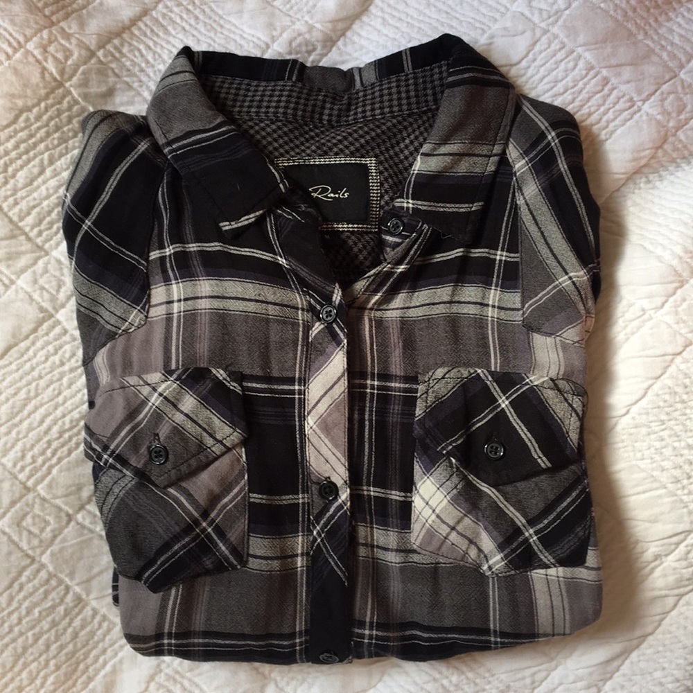 Rails button up shirt